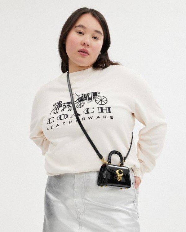 1000132801.jpg Coach Sammi Top Handle In Signature 12 Bag With OG Box & Dust Bag Black - Image 1