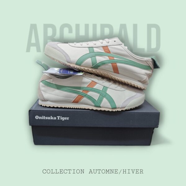 PRODUCT NAME*: Onitsuka Tiger Mexico 66 Cream Green Orange