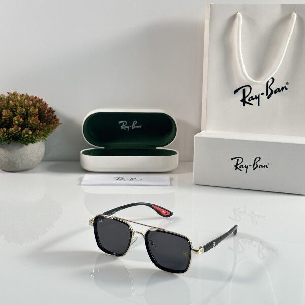 Rayban 06 Gold Black