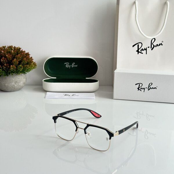 Rayban 04 Gold Black Frame