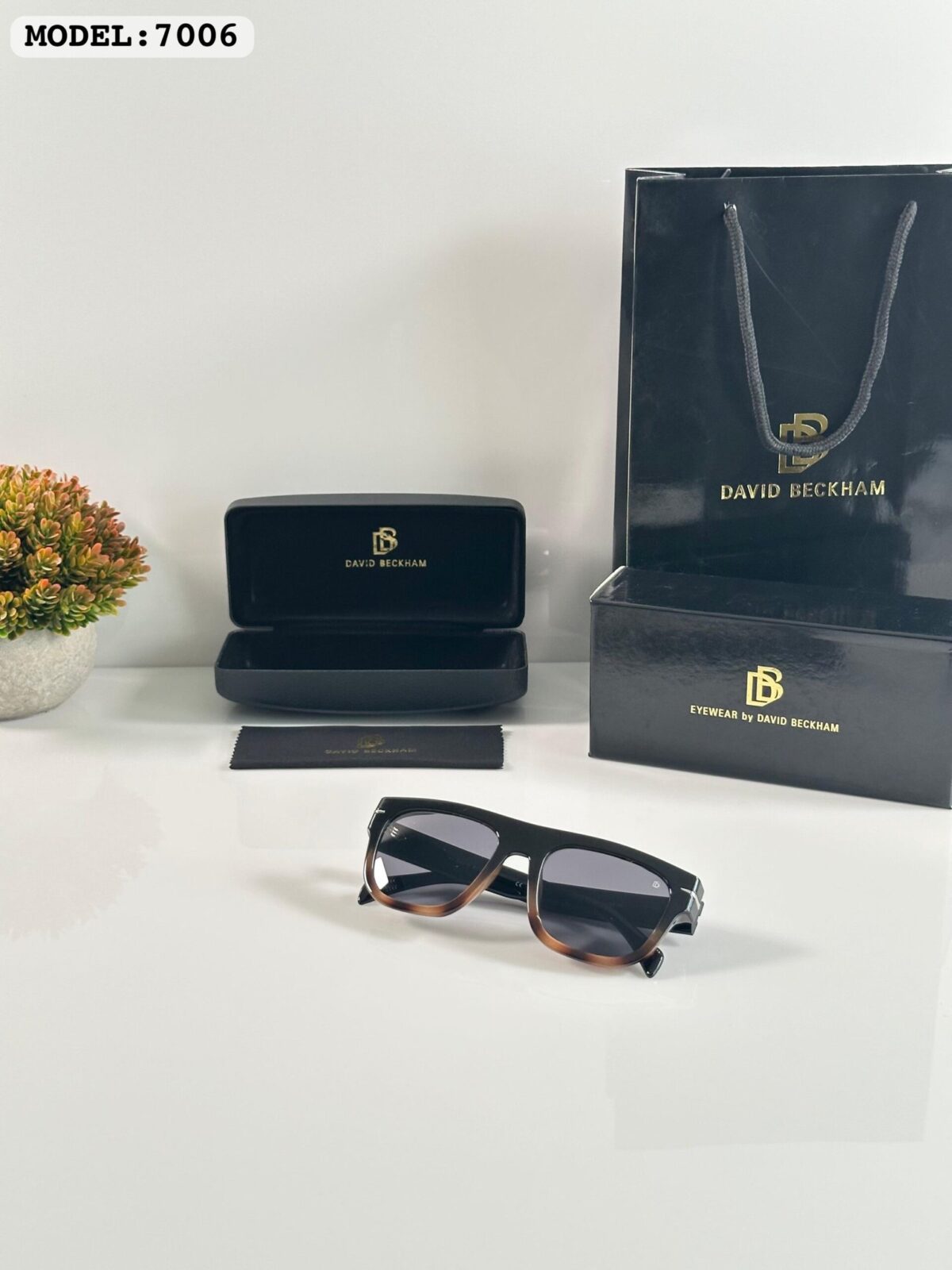 DAVID BECKHAM 7006 BLACK*😍🔥 - Image 3