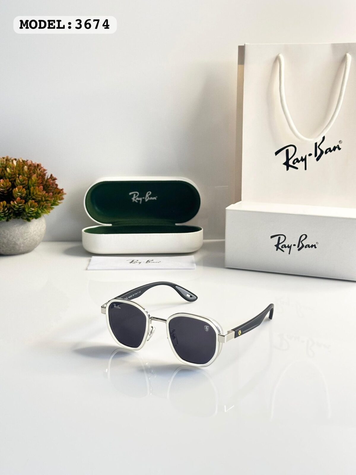Rayban Ice Black - Image 4
