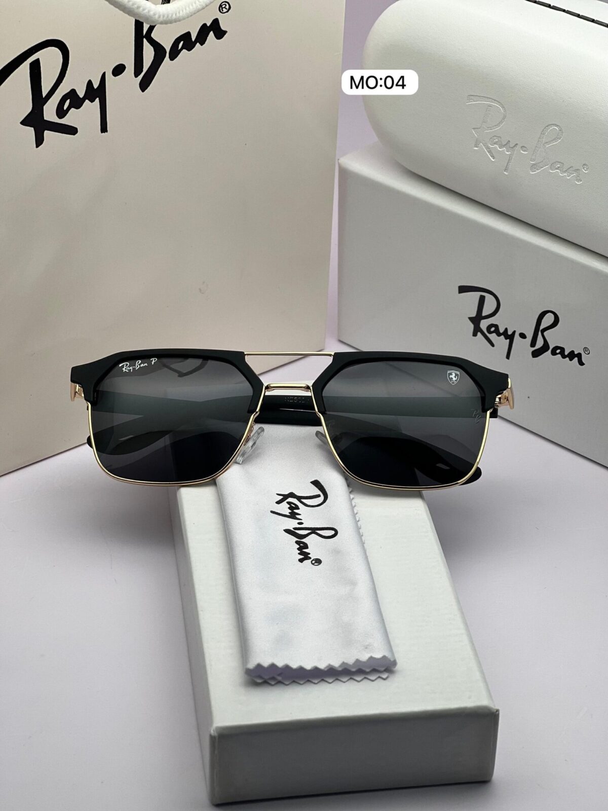 Rayban Gold Black - Image 5