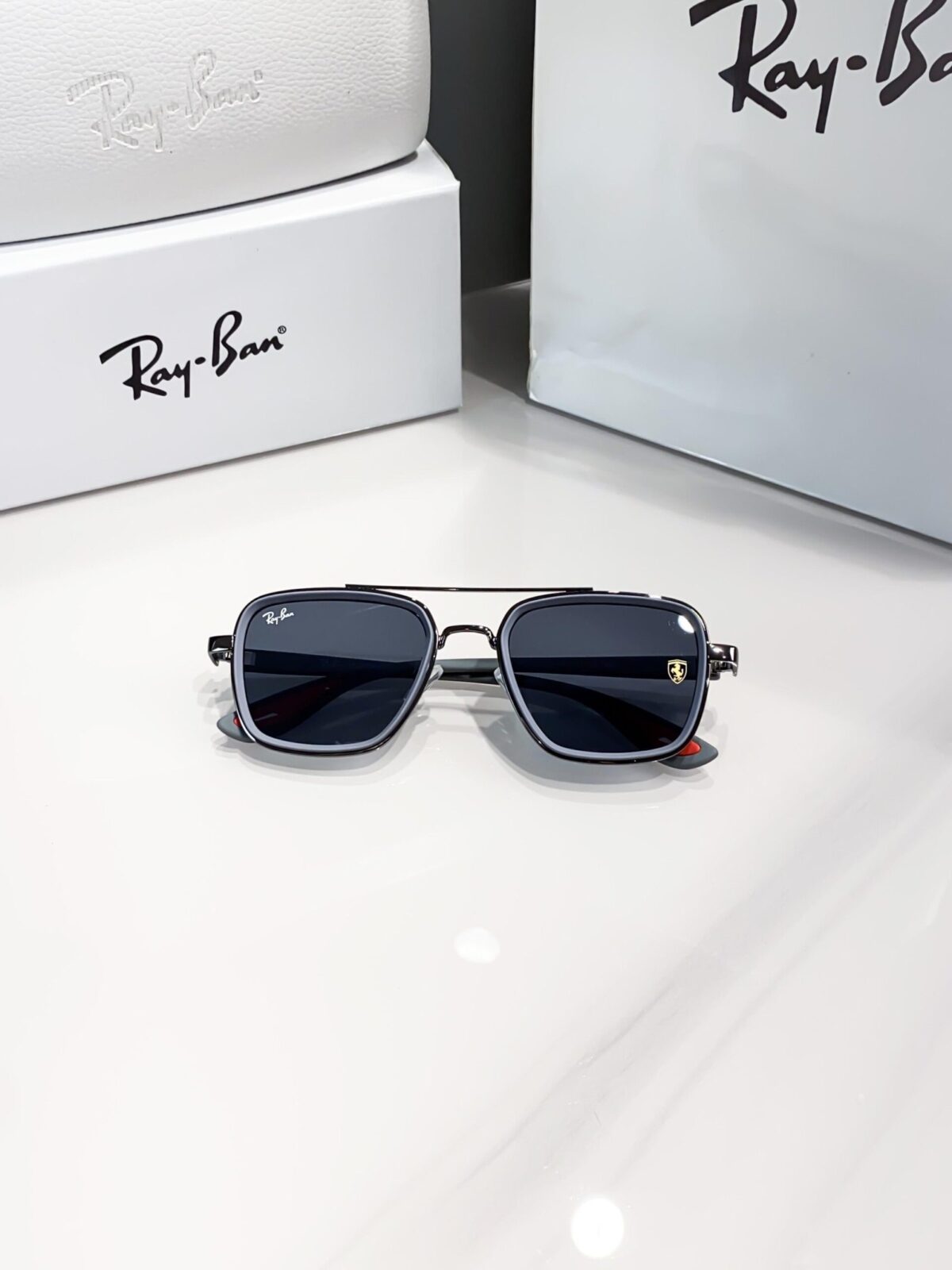Rayban Grey Ferrari - Image 4