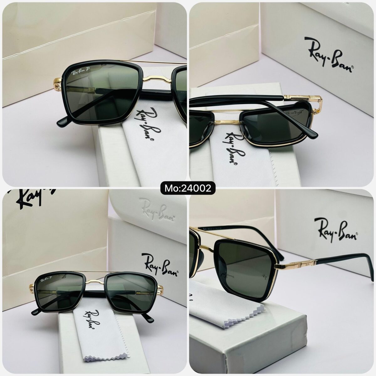 Rayban Gold Green - Image 6