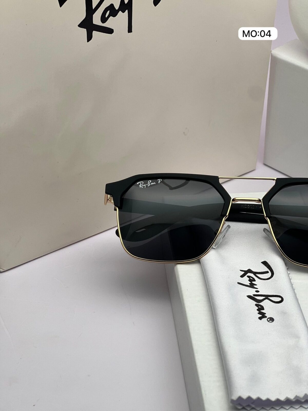 Rayban Gold Black - Image 3