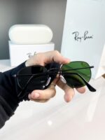 *RAYBAN BLACK GREEN 3548*😍🔥 - Image 5