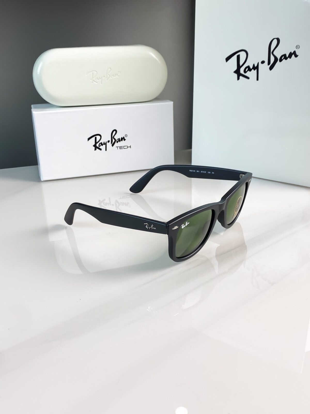 RAYBAN BLACK GREEN 2140 😍🔥 - Image 2