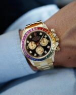 ROLEX RAINBOW FULL GOLD TOP PRIMIUM QUILTY WATCH - Image 3