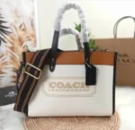 Coach Field Tote Bag With OG & Dust Bag & Shoulder Strap*🤍🍒 - Image 6