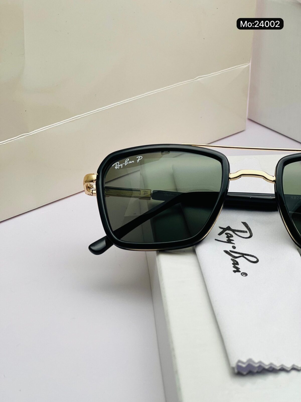 Rayban Gold Green - Image 4