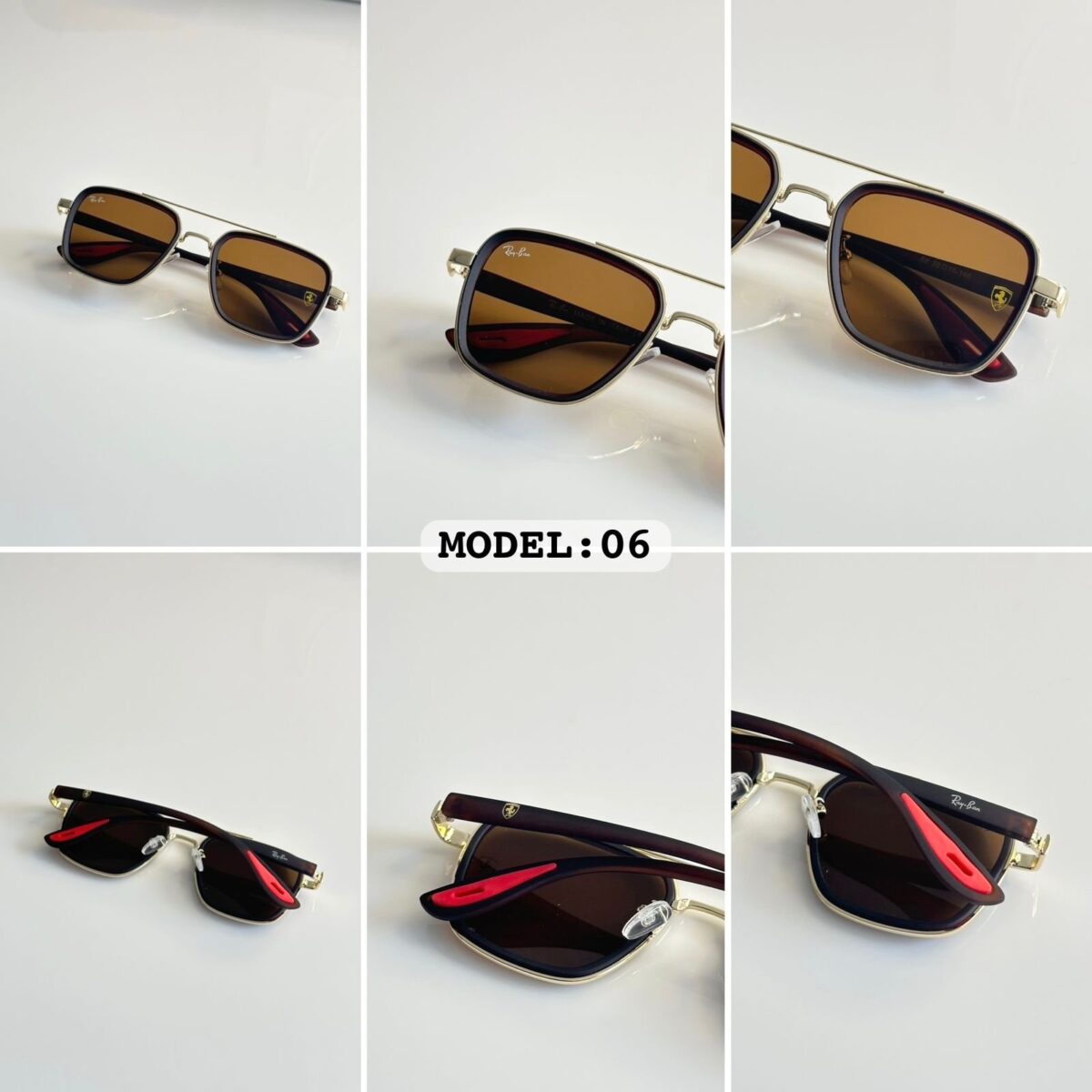 Rayban Gold Brown - Image 4