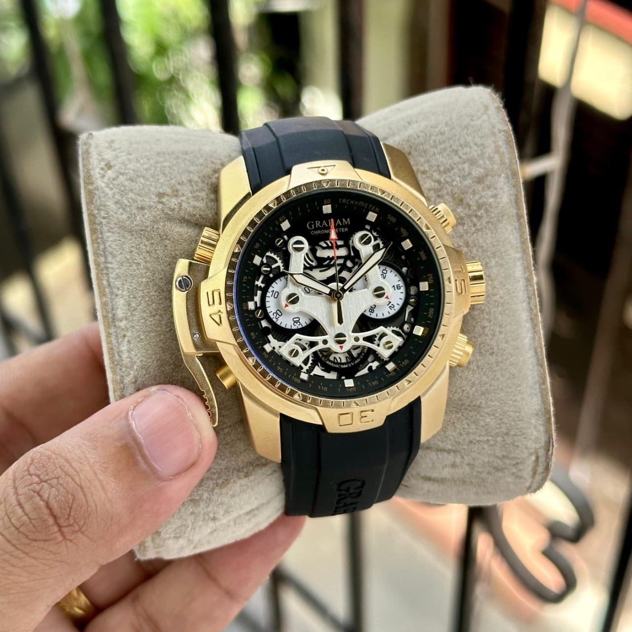 7215edb4-e847-44f6-b05d-216b4b4c62b0.jpeg Graham Cronograph - Image 1
