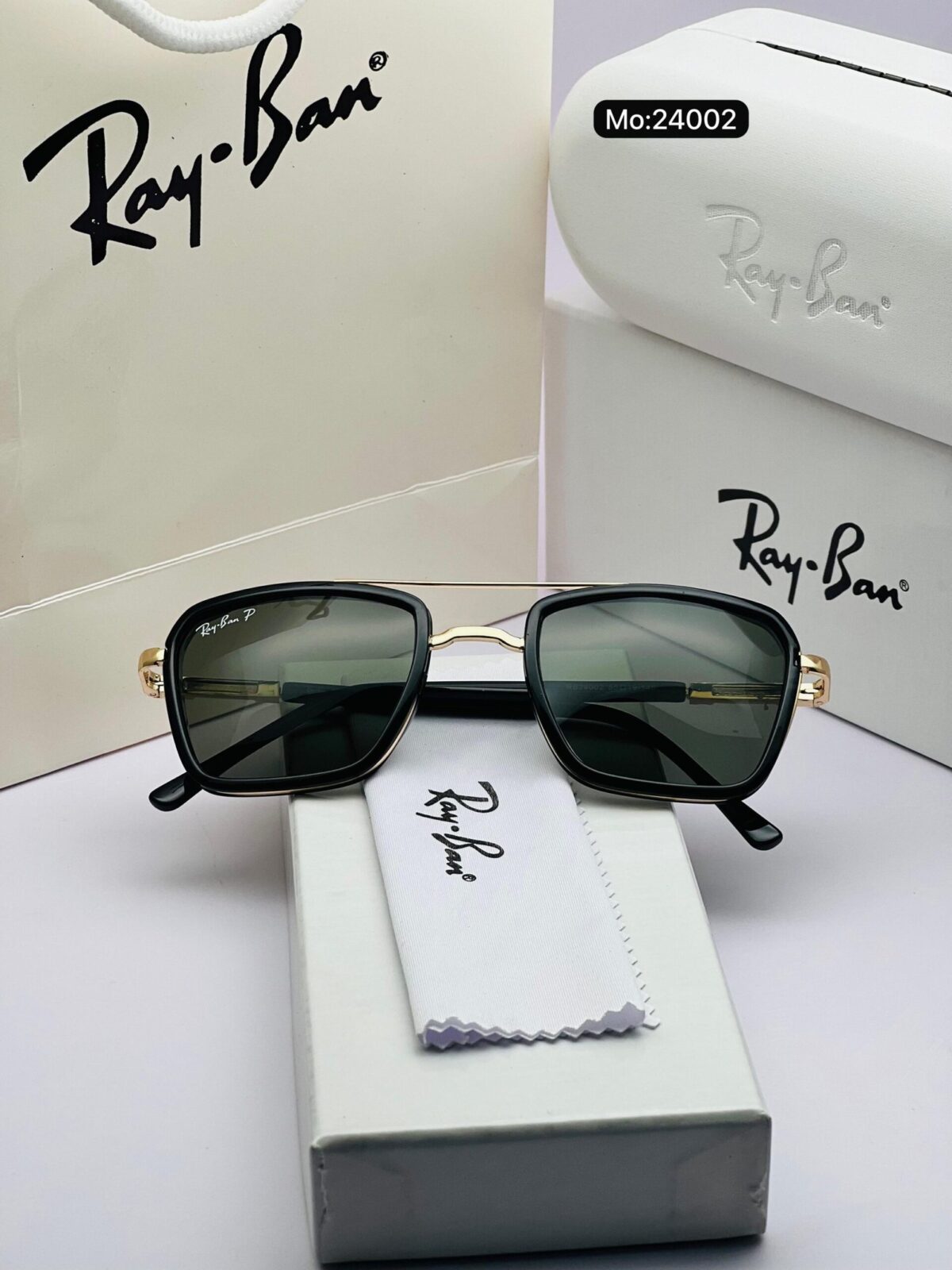 Rayban Gold Green - Image 2