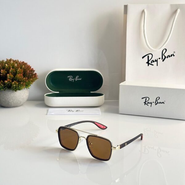 Rayban Gold Brown