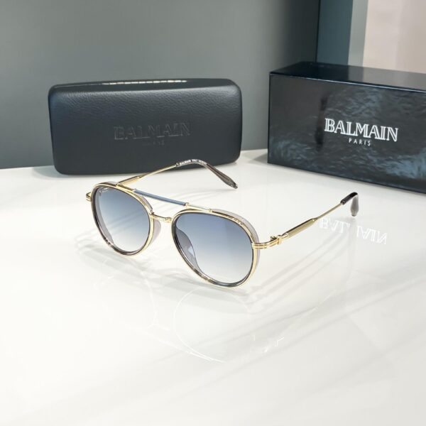 Balmain Gold Blue Shaded