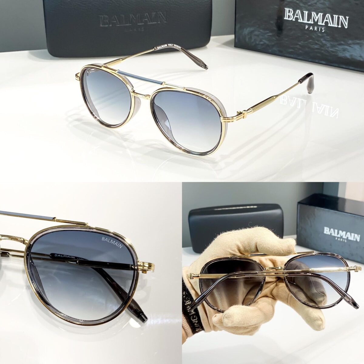 Balmain Gold Blue Shaded - Image 7