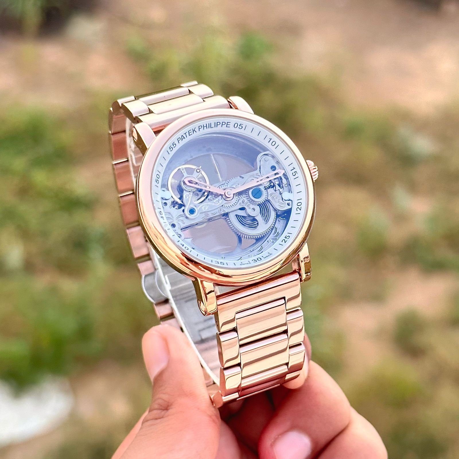 9cead3d6-01aa-4f18-a3b4-397e6cfd041c.jpeg Patek Philippe Skeleton “Automatic” - Image 1