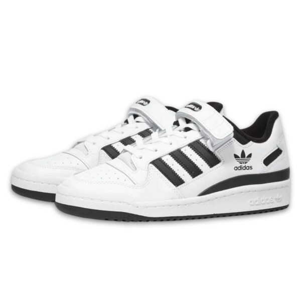 Adidas Forum Low Black White