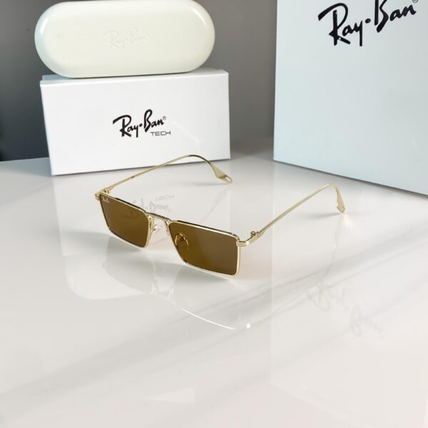 RAYBAN GOLD BROWN 1010 😍🔥