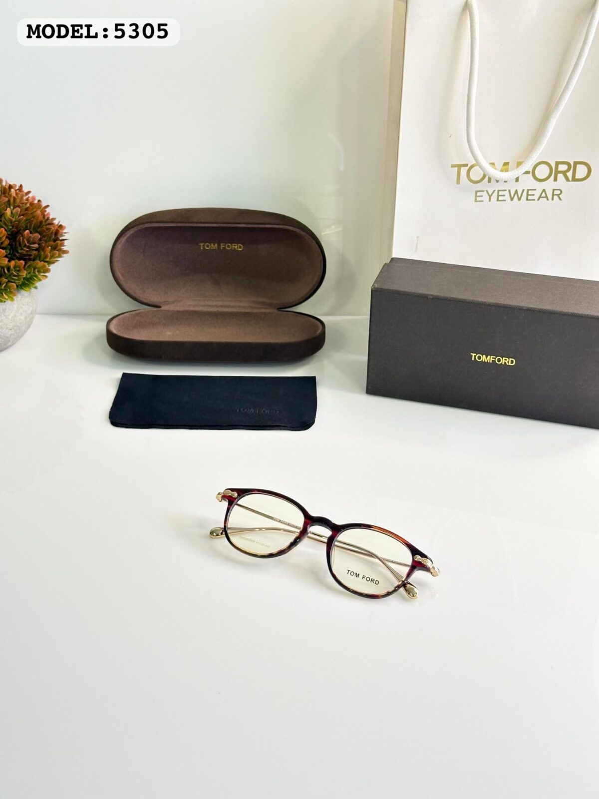 Tomford Gold Tiger Frame - Image 3