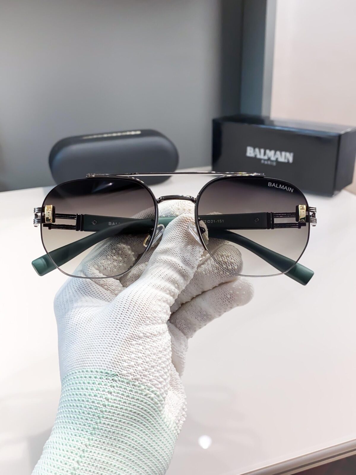 BALMAIN GREEN SHADED 5G 106*😍🔥 - Image 5