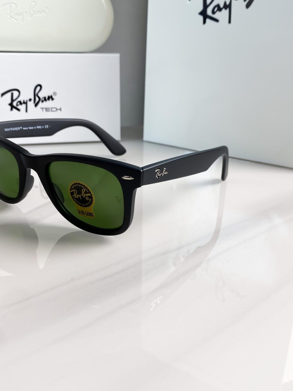 RAYBAN BLACK GREEN 2140 😍🔥 - Image 5