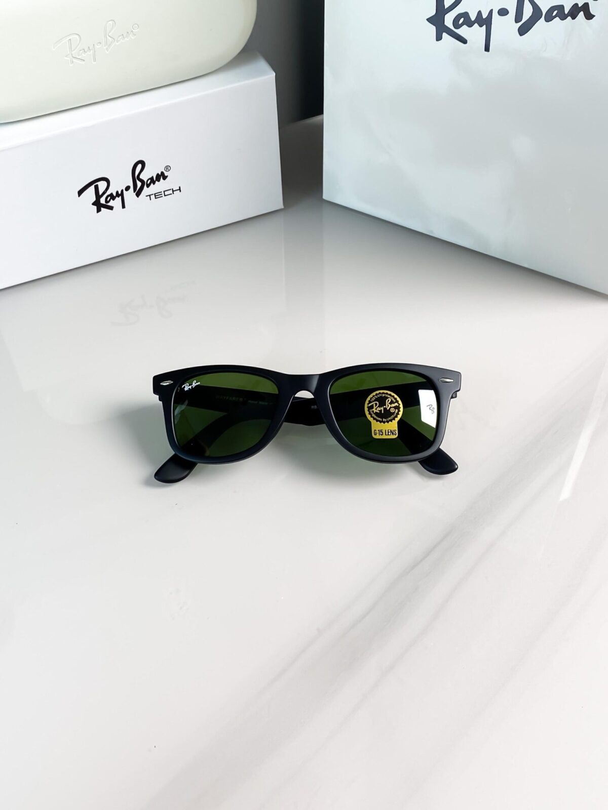 RAYBAN BLACK GREEN 2140 😍🔥 - Image 7