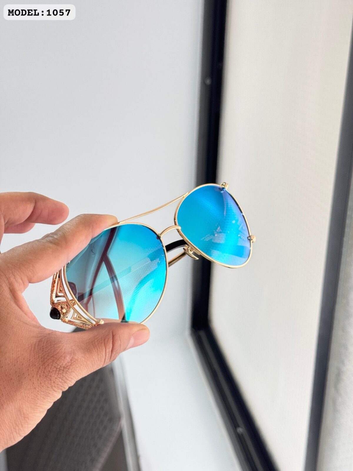 ROBERTO CAVALLI WMNS 1057 GOLD AQUA*😍🔥 - Image 3