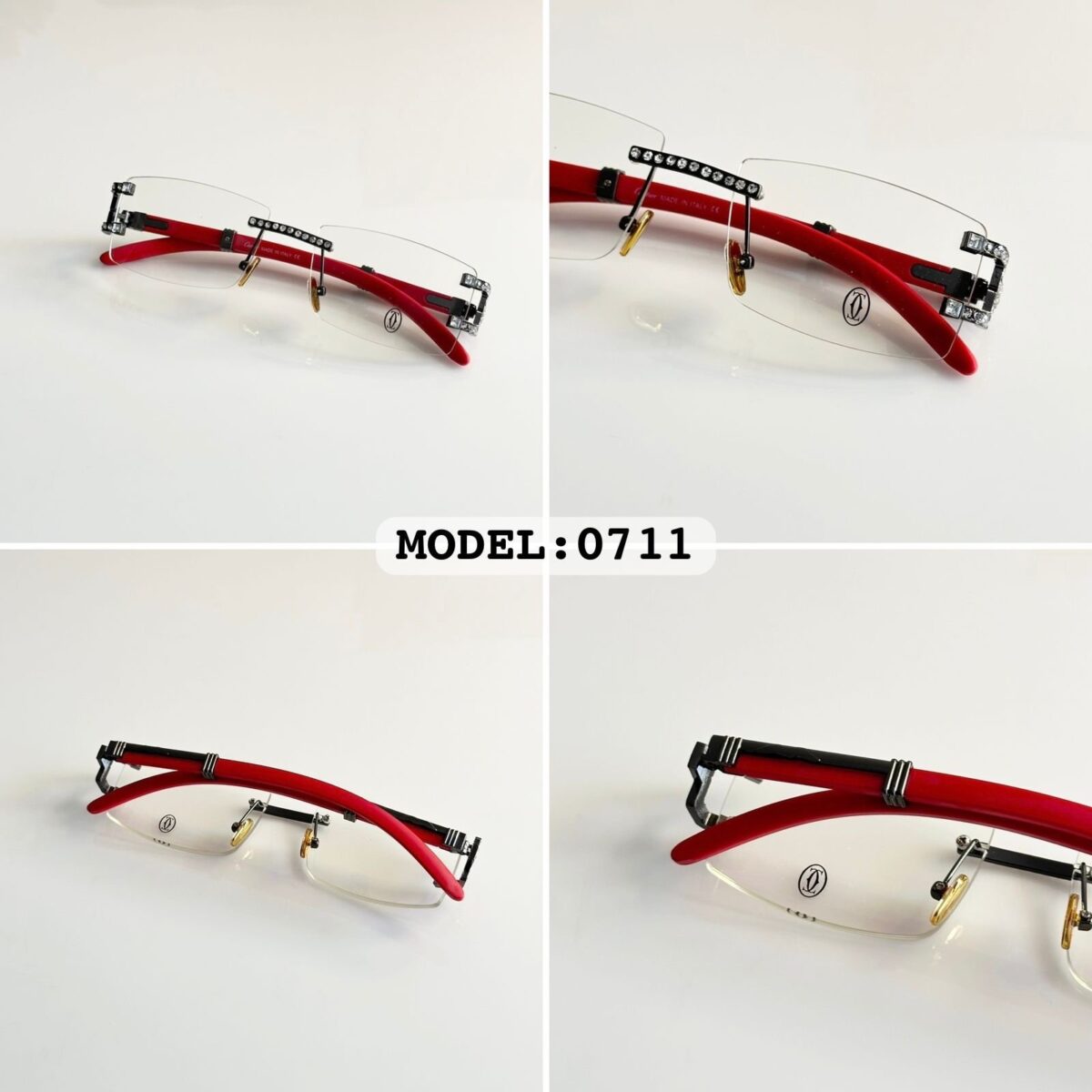 Cartier Gun Frame Red - Image 4