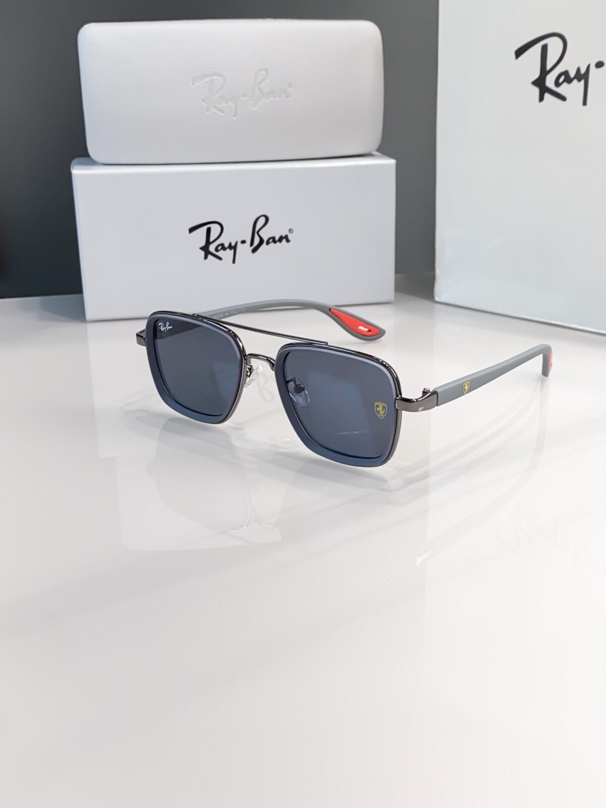 Rayban Grey Ferrari - Image 2