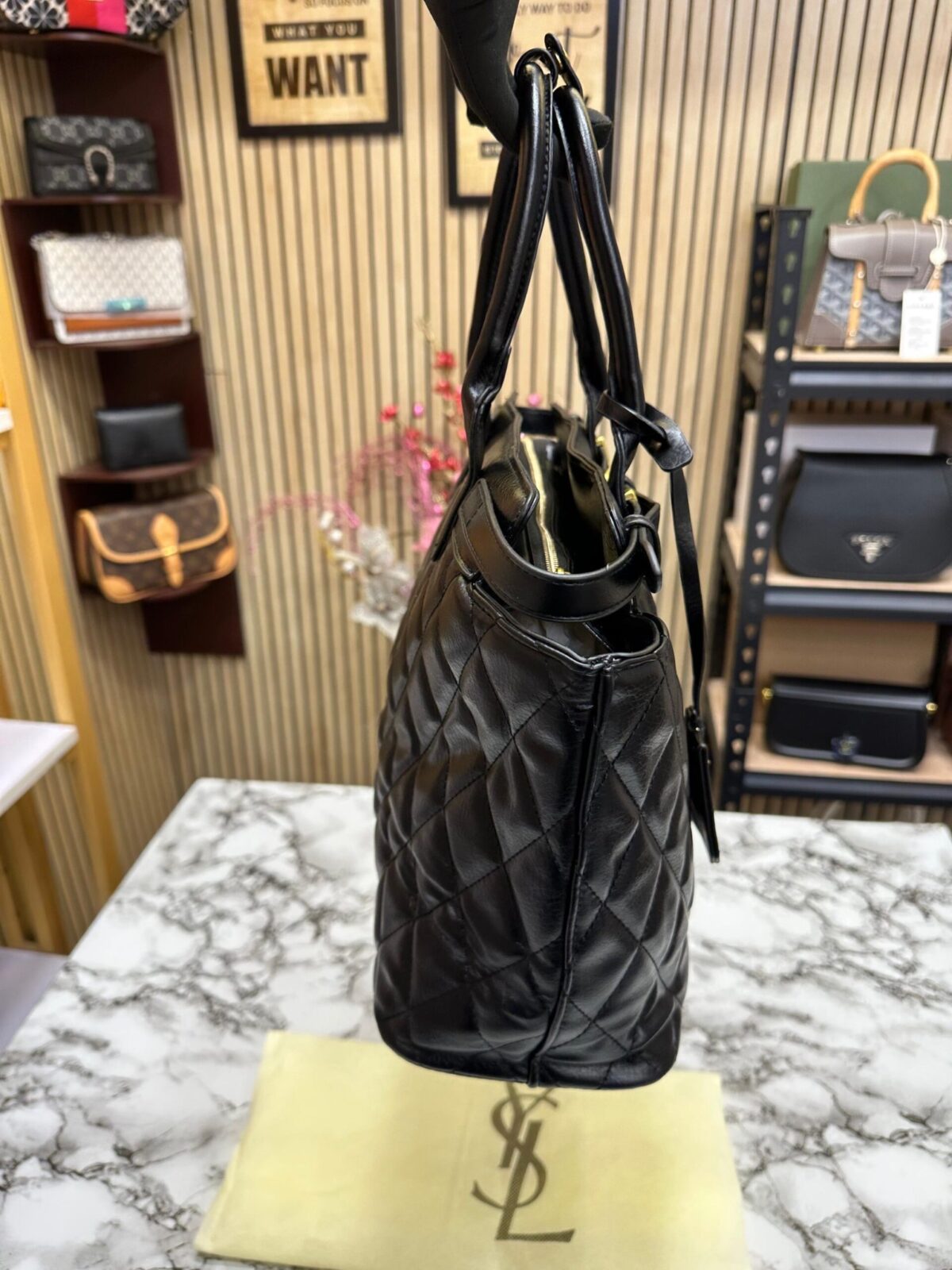 YSL SAINT LAURENT CLASSIC TOTE BAG - Image 7