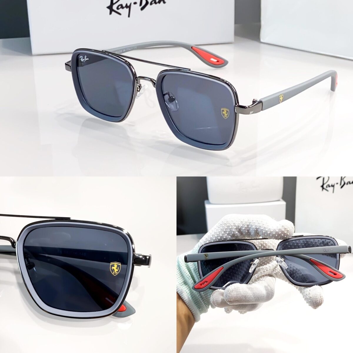 Rayban Grey Ferrari - Image 8
