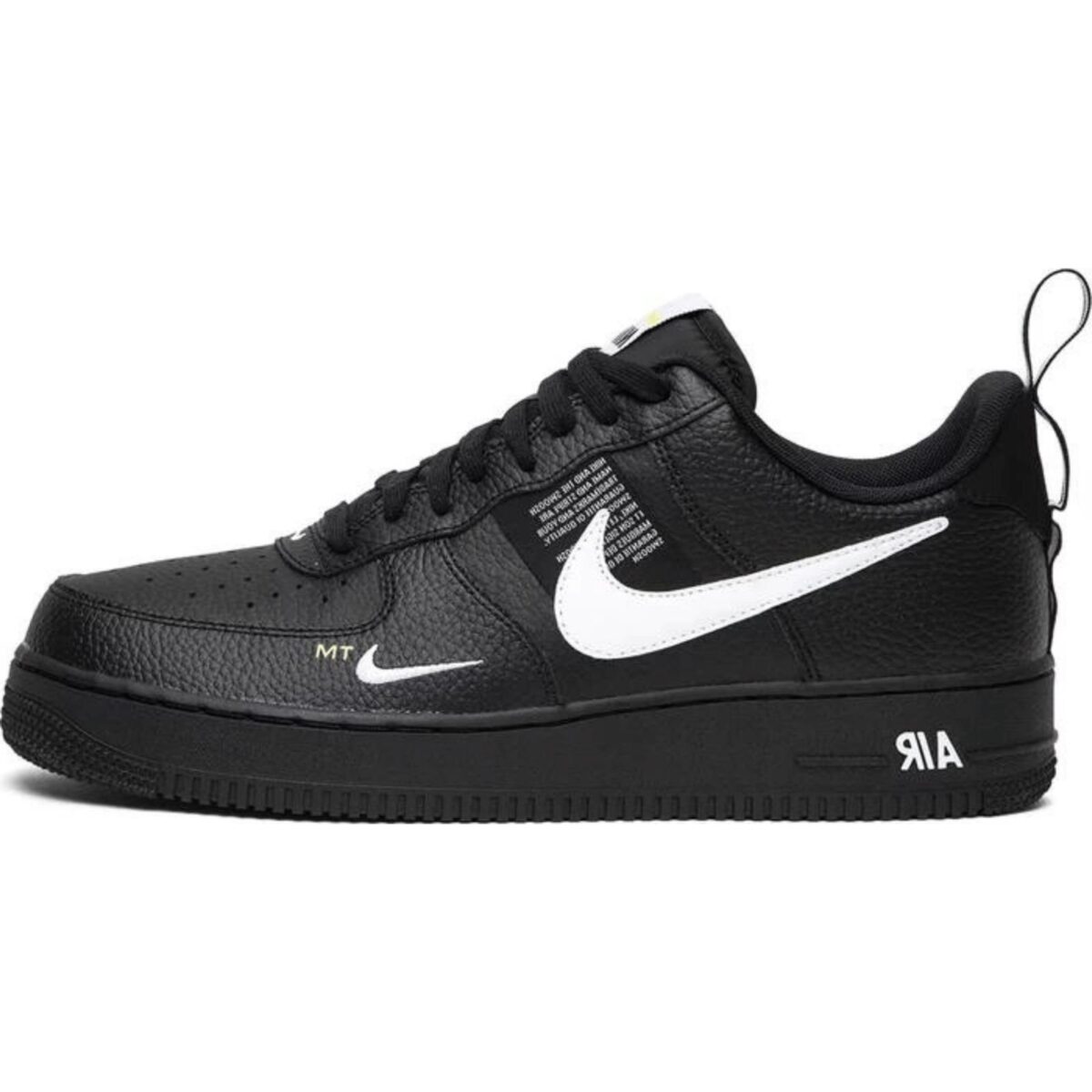 Nikee Airforce 1 Utility Low Black - Image 2