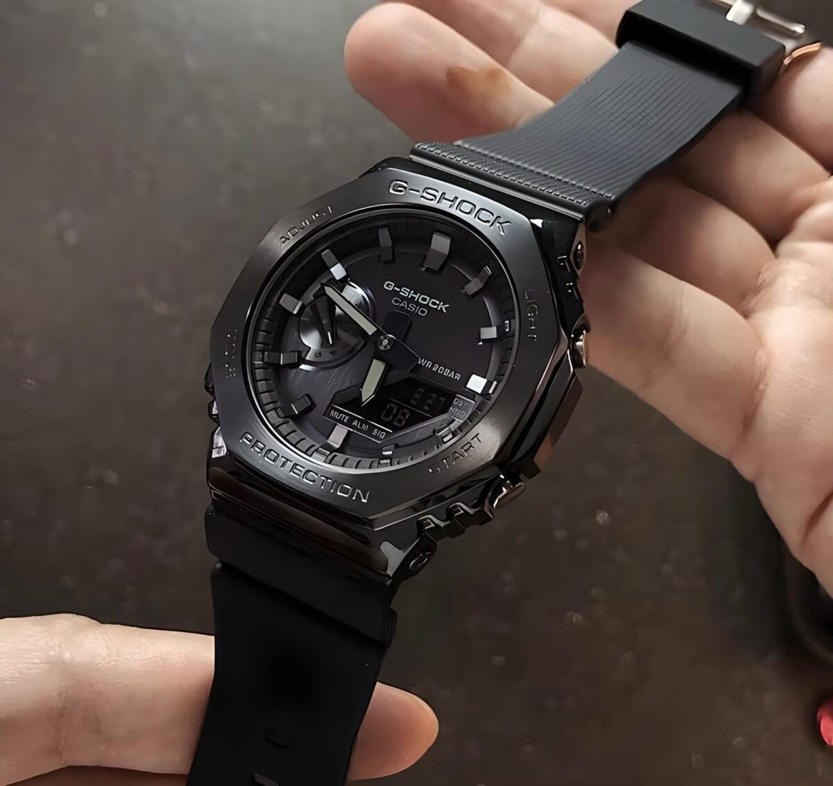 G-Shock Ga-2100 With Metal Body - Image 2