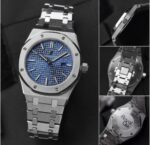 Audemars Piguet Silver Blue - Image 2