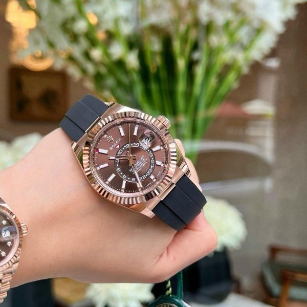 img_0794.jpeg ROLEX SKY DEWLLER AUTOMATIC NEW PRIMIUM EDITION - Image 1