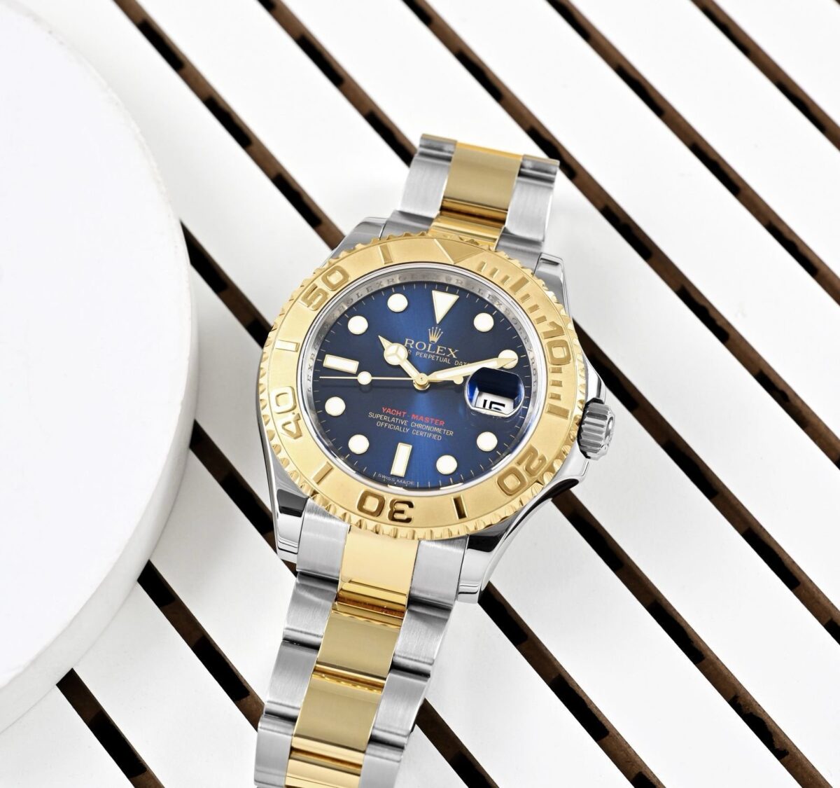 Rolex yatch master Blue dial - Image 2