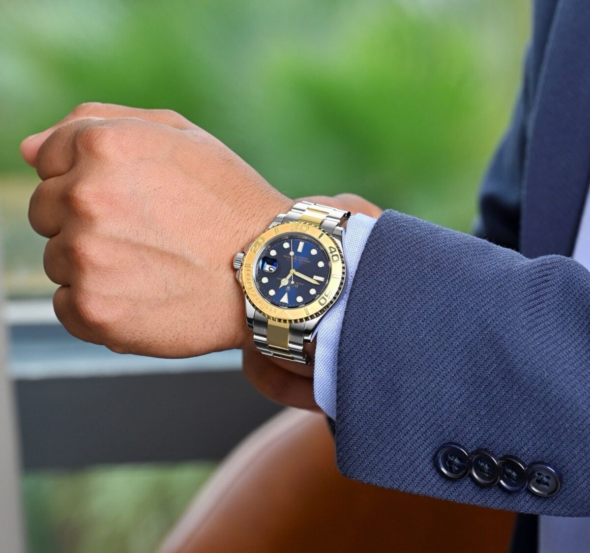Rolex yatch master Blue dial - Image 3