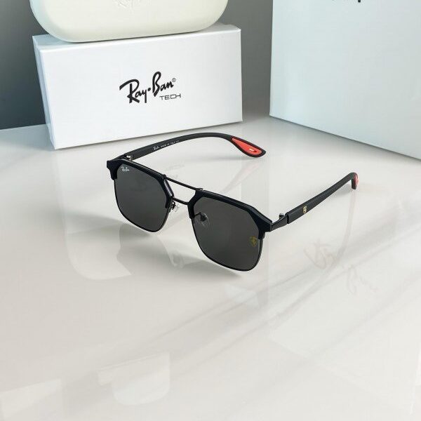 Rayban04 black red