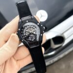 Hublot Black Silicon Belt
