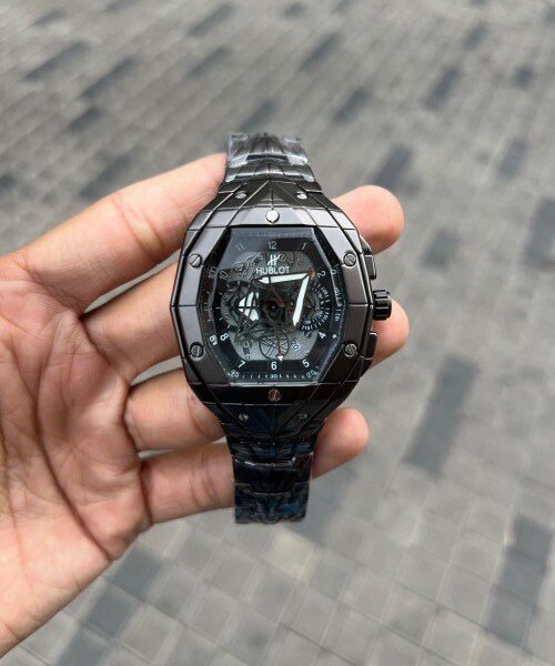 Hublot Big Bang Sang Bleu Chain Black