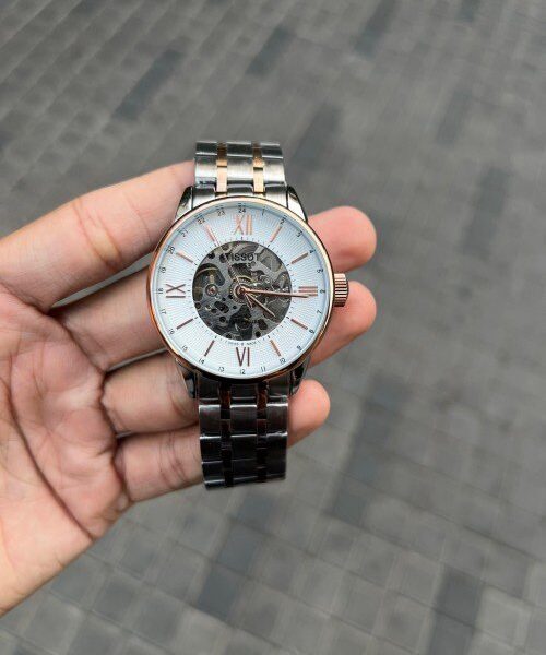 Tissot 1853 Automatic Two Tone White Dial