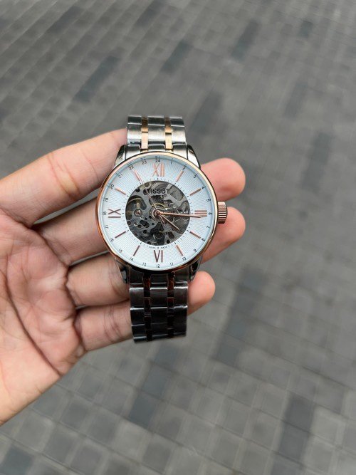 img_5292.jpeg Tissot 1853 Automatic Two Tone White Dial - Image 1