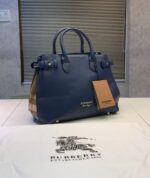 BURBERRY ELEGANT LEATHER TOTE BAG WITH DUST BAG PREMIUM QUALITY - Image 6