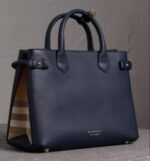 BURBERRY ELEGANT LEATHER TOTE BAG WITH DUST BAG PREMIUM QUALITY - Image 5