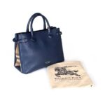 BURBERRY ELEGANT LEATHER TOTE BAG WITH DUST BAG PREMIUM QUALITY - Image 3