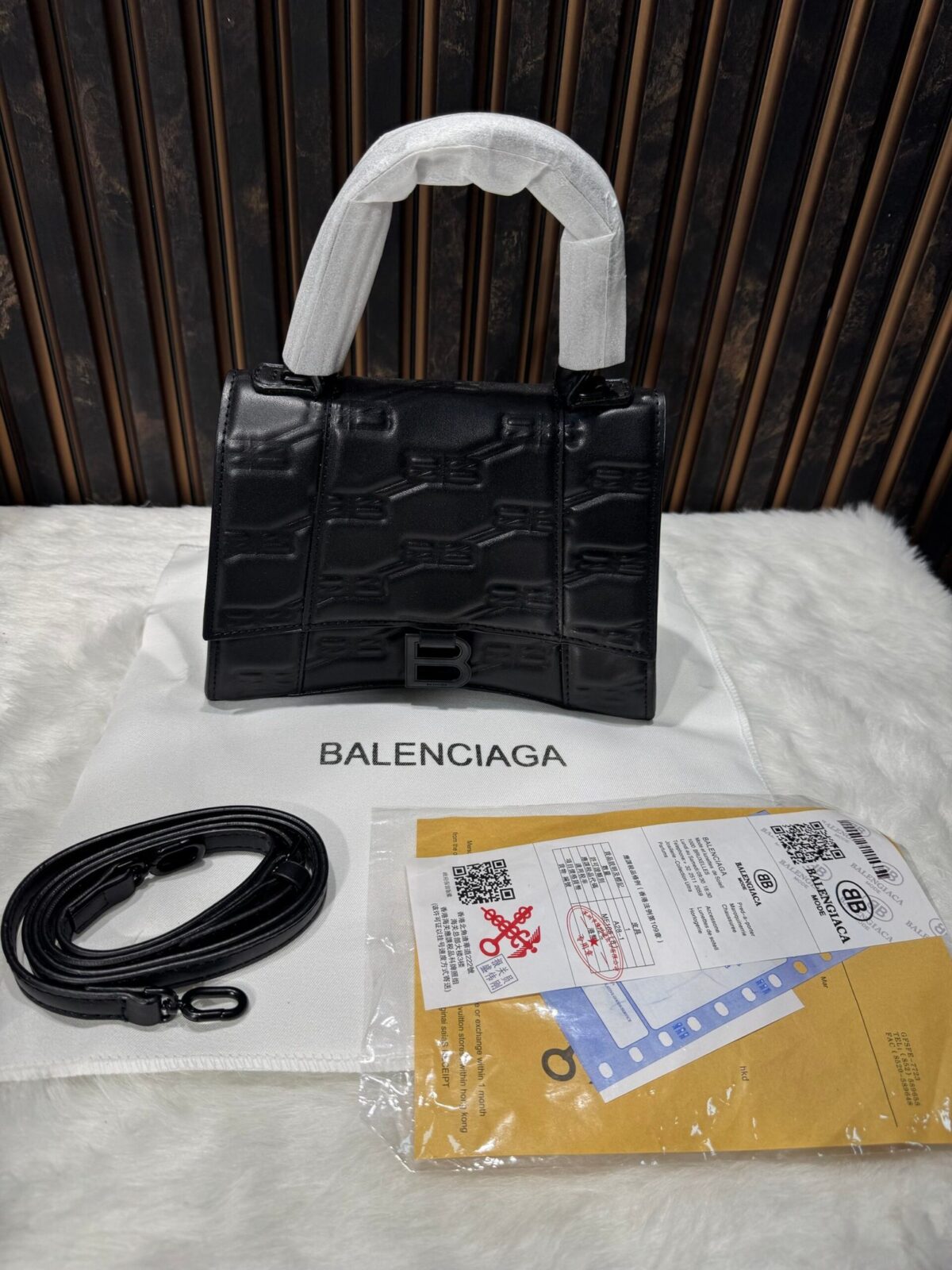 Balenciaga Women's Small Hourglass Top-Handle Bag - Image 2