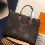 Louis Vuitton Monogram Giant On The Go Tote bag With Og Double Box Premium Imported Quality - Image 3